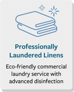 Professionally Laundered Linens